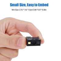 Module de lecteur de codes-barres de taille compacte USB RS232 Scanner à montage fixe pour borne de vente automatique Lecteur de codes-barres 2D