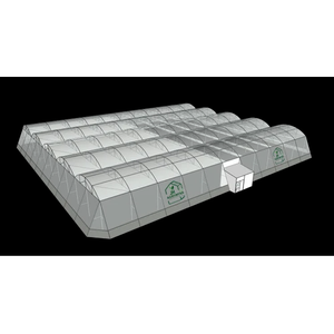 Casa de red de sombra en forma de cúpula, duradera, de alta resistencia, resistente a los rayos UV, estructura protectora para jardín e invernadero para plantas y vegetales - Product Image 6