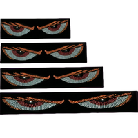 Panneau matriciel LED programmable flexible pour affichage de fenêtre arrière de voiture Signe de camion Devil Eyes avec publicité de signe de voiture d'animation LED