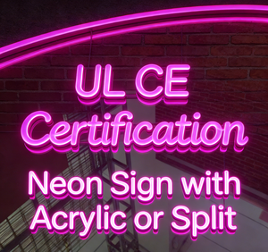 ป้ายไฟนีออนเชิงพาณิชย์ที่ได้รับการรับรองมาตรฐาน UL CE พร้อมอะคริลิกหรือไฟนีออนแบบแยกส่วน ป้ายไฟนีออน <span class=keywords><strong>LED</strong></span> สำหรับการสร้างแบรนด์ ธุรกิจนีออนระยะยาว - Product Image 1