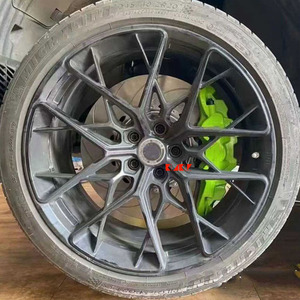 KLAKLE-pinza de freno Universal para coche, bujes de rueda y llantas de <span class=keywords><strong>19</strong></span> pulgadas, de aleación de aluminio, 8520, para VW Mk6 <span class=keywords><strong>Golf</strong></span> Gti - Product Image 5