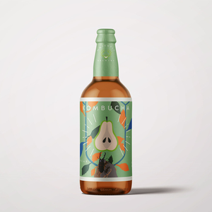 Custom Kombucha <strong>Label</strong> Bottle Adhesive Eco Friendly Waterproof Digital Printing Beverage Sticker Packaging <strong>Labels</strong> - Product Image 5