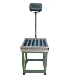 Automatic Food Weight Checker Check Weigher weighing scale conveyor roller For Cups Bottles Pouches