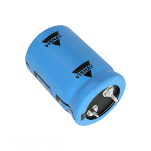 Distribuidor Autorizado, Condensador de Aluminio con Orificio Pasante, 33000UF, 20%, 16V, SNAP TH, 33000 uF, MAL225645333E3 - Product Image 1