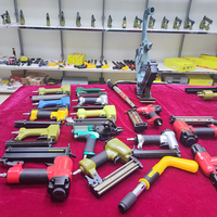 8016 21GA Kleine Möbel Sofa Heftklammern Pistole Maschinen rahmen Nagler Mini Air Stapler U Nagel pistole für Holz polster