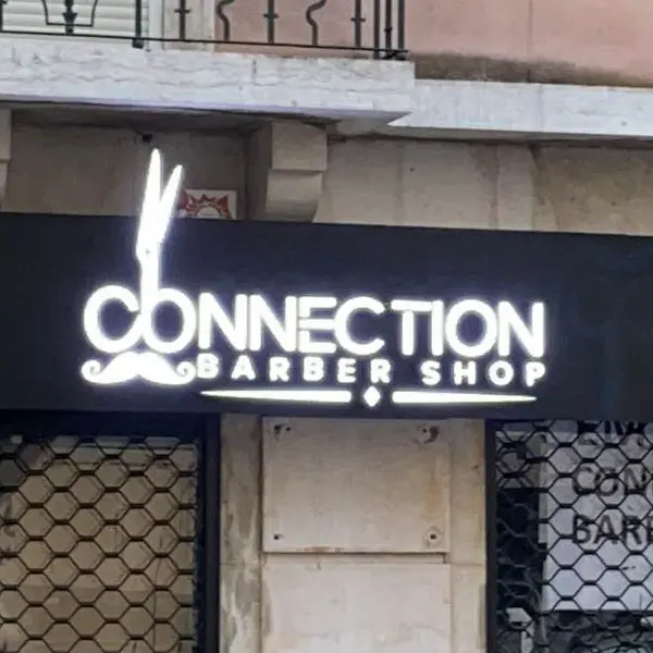 Panneau led imperméable à l'eau, logo acrylique extérieur de bâtiment, signe de barbier, lumières de lettre, signe de bar, acrylique, lettre de canal led