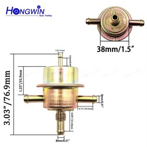 Regulador de presión de combustible 0280160205 para Opel Monza Senator A <span class=keywords><strong>B</strong></span> Rekord E Ascona Vauxhall PR4085 8983638 815502 8983638 - Product Image 3