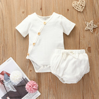 Combinaison pour bébé, vente chaude été 2021, combinaisons 100% coton pour nourrissons, tout-petits, garçons et filles, ensemble de combinaisons pour bébé