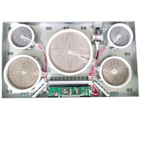 Placa de Cocción Infrarroja, Cocina Eléctrica de Cerámica con Cinco Quemadores - Product Image 3