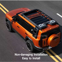 Accessoires tout-terrain Jetour G700 2025 2026, échelle latérale de toit, échelles pliantes en alliage d'aluminium, pièces de voiture, marchepied latéral pliable