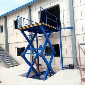 倉庫ドック機器用産業用固定シザーリフトプラットフォーム重荷重油圧テーブル - Product Image 4