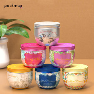Custom Large Gold Bowl Aluminum Jar for Body Lotion Cream Deep Conditioner - Large Capacity <b>Empty</b> Tin Packaging <b>Box</b> - Product Image 4