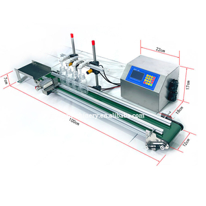Máy chiết rót chất lỏng bán tự động 4 vòi, quy mô nhỏ, dùng cho chai nước - Product Image 5