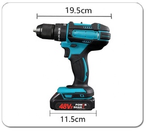 NEOBRISKEN 21V Dual Speed Impact <b>Drill</b> Cordless <b>Hand</b> Brush 50N.m Lithium Battery for Home DIY Portable N440 21V Dual Speed Brush - Product Image 2