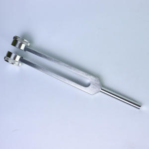 Fournitures médicales, outils de diagnostic, <span class=keywords><strong>instrument</strong></span> de guérison sonore, <span class=keywords><strong>instrument</strong></span> de <span class=keywords><strong>musique</strong></span>, alliage d'aluminium noir argenté, diapasons ORL 128 Hz 256 Hz - Product Image 6