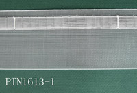 Vente chaude du fabricant professionnel pli d'ondulation ruban de rideau Transparent maison hôpital hôtel utiliser accessoires de fenêtre bon marché