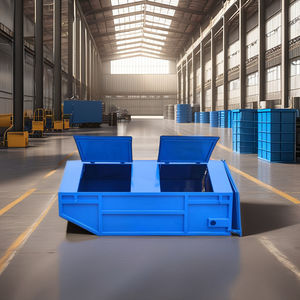 Contenedores de acero para eliminación de residuos, contenedores de elevación frontal, contenedores móviles a la venta - Product Image 2