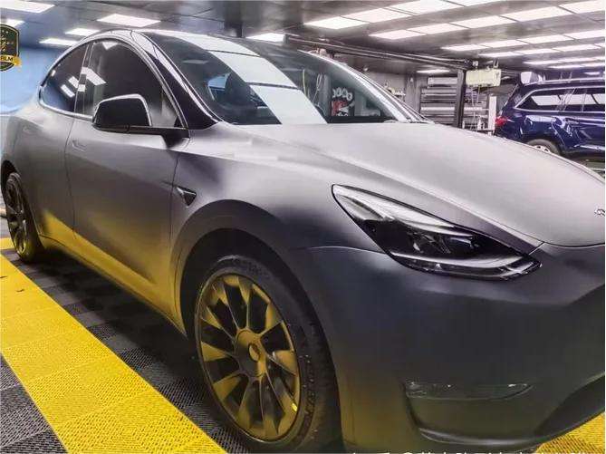 PET Ultra Matte Flip Black Purple