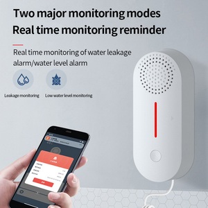 OEM logo nhà thông minh tuya BLE Wifi mực nước cảm biến âm thanh báo động không dây nước ngâm Cảm biến nước rò rỉ báo động dò - Product Image 2