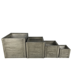 Ventes <span class=keywords><strong>d</strong></span>'usine, pots à fleurs carrés <span class=keywords><strong>de</strong></span> grande taille, <span class=keywords><strong>l</strong></span>égers, durables, <span class=keywords><strong>de</strong></span> haute qualité, résistants, pour la maison et le jardin - Product Image 1