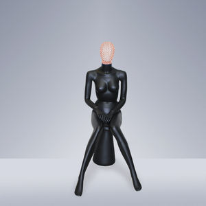 Repisa de Maniquí de plástico reforzado con fibra de vidrio para mujer, con cabeza de alambre de metal, 2020 - Product Image 5