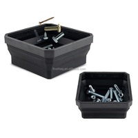 Plateau de pièces pliables en Silicone ensemble de bols magnétiques pliables pour petites pièces et outils