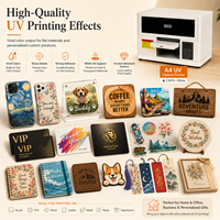 Impresora UV Plana de Escritorio A4 para Carcasas de Teléfono, Acrílico, Metal, Madera, Vidrio, Impresión Personalizada para Uso Doméstico y Comercial
