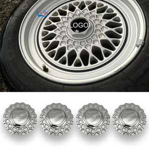 Cubierta de rueda exterior de coche de plástico ABS con <span class=keywords><strong>pintura</strong></span> personalizada de 17 pulgadas, accesorios de protección, <span class=keywords><strong>tapacubos</strong></span> de centro de rueda para E24 E32 E34 - Product Image 2