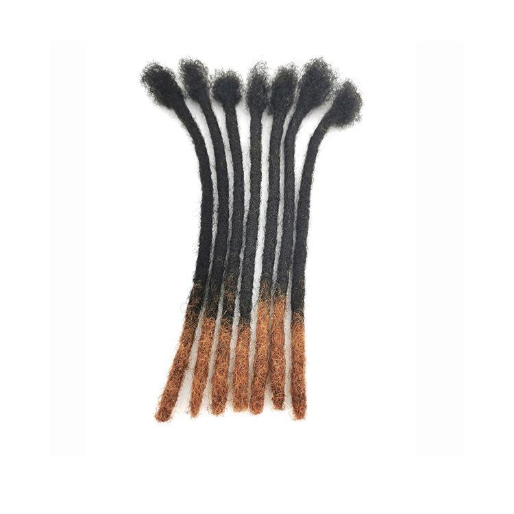 Vast Hair Dreadlocks Extensions 100% Human Loc Hair Soft Dreadlocks Cheveux Humains for Men/women thumbnail 2