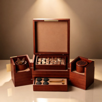 Boîte cadeau de luxe en bois laqué brillant de haute qualité pour dattes arabes, personnalisée