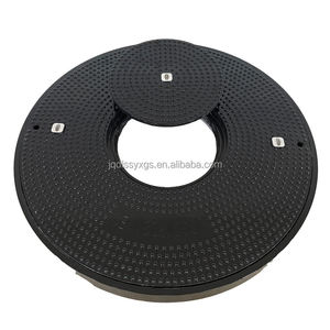 Venda quente Personalização Betume SMC Manhole Cover Round Double Seal Single Seal Fabricação Serviços Material Dúctil - Product Image 4
