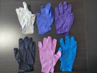 Gants Jetables en Nitrile 3 Mil pour Tatouage, Salon de Beauté, Nettoyage, avec Logo Personnalisé, Sans Latex ni Poudre, Aptes au Contact Alimentaire, Doigts Texturés