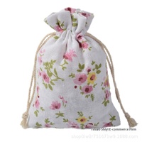 Sac en tissu personnalisable et recyclable avec cordon de serrage et pochette à rabat, imprimé sérigraphié, pour vêtements et bijoux, fourni directement par l'usine
