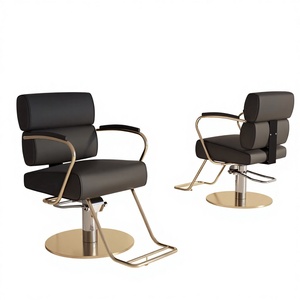 Sedia da Parrucchiere Girevole a 360 Gradi con Sollevamento, Sedia per Salone di Bellezza, Vendita all'Ingrosso - Product Image 1