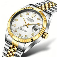 Montre automatique mécanique pour homme, fabrication OEM, Datejusts, boîtier en acier inoxydable de 38 mm, étanche 3 BAR, montre-bracelet pour affaires