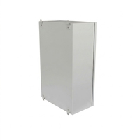 Wetterfester Outdoor-Wandmontage-Telekommunikationsschrank IP55 Wasserdichtes 19-Zoll-Rack-Gehäuse Unterstützt Mast- und Wandmontage