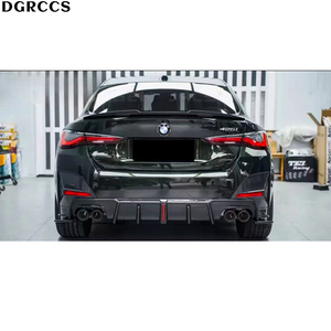 Difusor Trasero de Fibra de Carbono Estilo Kabul para BMW Serie 4 G22 G23 G26 2020-2024 - Product Image 6