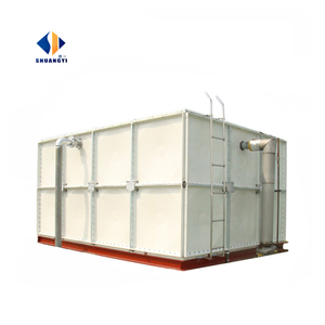 Réservoir d'eau potable carré en PRV/GRP (fibre de verre) de 10 000 <span class=keywords><strong>litres</strong></span> avec système de filtration pour hôtels, ensembles résidentiels et irrigation agricole - Product Image 5