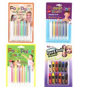 طلاء Panwenbo الاحترافي لطلاء الوجه والجسم غير سام مستلزمات بيع بالجملة للأطفال - Product Image 3