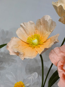 N499 Fiori Giganti Fatti a Mano in Carta Organza per Matrimoni, Festa della Mamma e Decorazioni per il Ritorno a Scuola - Product Image 6