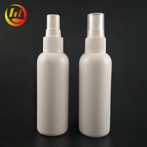 HDPE 60ml 100ml pe spray bottle white plastic 2 oz 100 ml ldpe bottle with sprayer