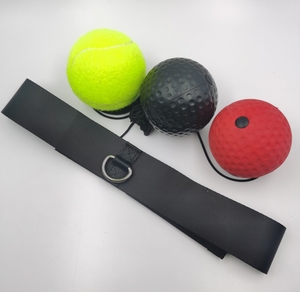 Set <span class=keywords><strong>de</strong></span> Banda <span class=keywords><strong>para</strong></span> la Cabeza con <span class=keywords><strong>Pelota</strong></span> <span class=keywords><strong>de</strong></span> Reflejos <span class=keywords><strong>para</strong></span> <span class=keywords><strong>Boxeo</strong></span> LXY-N012 - Incluye 3 Pelotas y 1 Banda Ajustable <span class=keywords><strong>para</strong></span> Mejorar la Habilidad <span class=keywords><strong>de</strong></span> Principiantes - Product Image 2