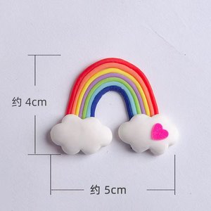 Birthday <strong>Cake</strong> Baking Decoration Ornaments Children's Birthday <strong>Animal</strong> Soft Pottery Small rainbow <strong>Cake</strong> <strong>Topper</strong> Suppliers - Product Image 5