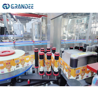 Étiqueteuse automatique OPP 15000BPH pour bouteilles en plastique/verre/métal avec étiquettes BOPP à faible coût