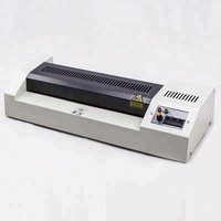 Plastifieuse thermique de bureau WD-320B pour formats A3/A4/A5/A6, 4 rouleaux pour une meilleure productivité, idéale pour la maison et le bureau