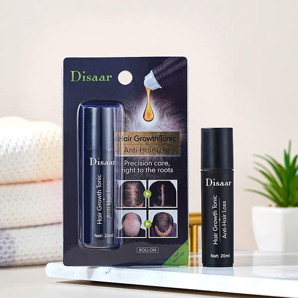 Dizaar chống rụng tóc & tăng trưởng tóc Tonic dầu biểu tượng tùy chỉnh sản phẩm với Nhân Sâm polygonum multiflorum điều trị cho tóc