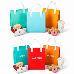 Custom Logo Leakproof <b>Cooler</b> Bag Thermal Lunch Bag for Picnic Aluminum Foil Catering Keep Fresh for Restaurants - Product Image 1