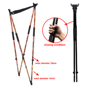 Ngụy trang Đường kính ngoài 16mm-13mm 7075 Nhôm hỗ trợ chụp 4 chân săn bắn - Product Image 1