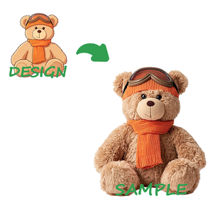 Porte-clés en peluche <span class=keywords><strong>singe</strong></span> mignon et personnalisable avec fermeture éclair, super doux, rembourrage en coton PP, unisexe, <span class=keywords><strong>prix</strong></span> d'usine - Product Image 1
