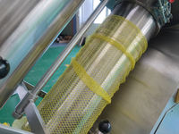 Machine d'emballage et de remplissage automatique pour produits agricoles en filet, combinée à un peseur pour l'emballage des aliments, des pommes de terre et des oignons